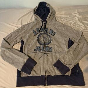 Armani Jeans Blue and Gray Apparel